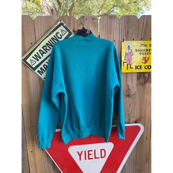 Vintage 90s Nautica Embroidered Pullover Sweatshirt size XL - Picture 5 of 9